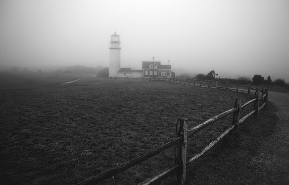 Highland Light In Fog